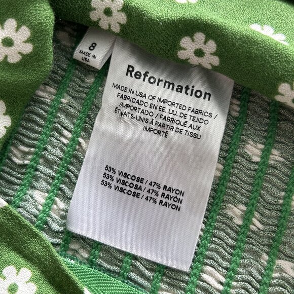 Reformation Meyer Top in Hannah ASO Sarah Cameron - Picture 11 of 16